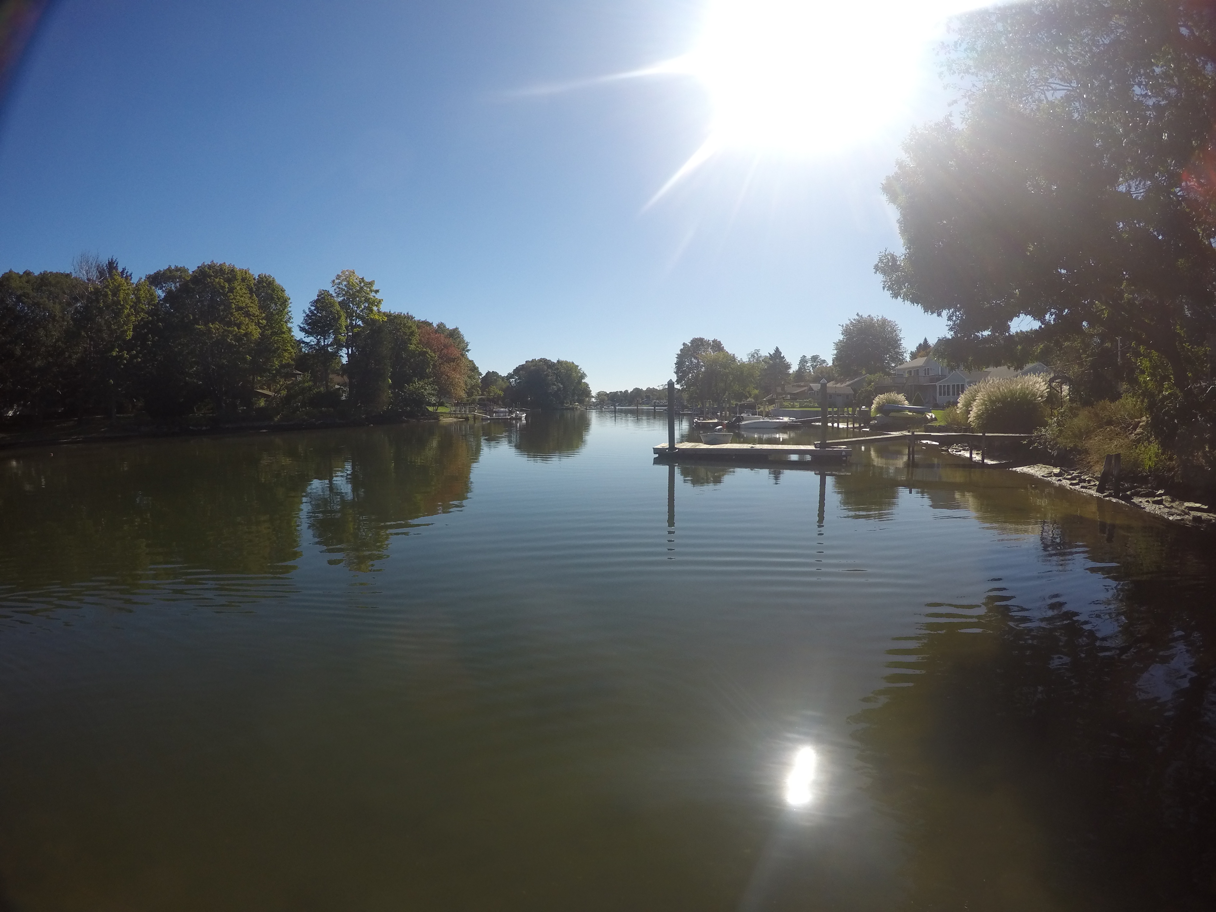 View Down River from 93 Riverside Dr